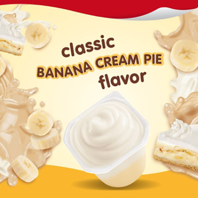 Snack Pack Banana Cream Pie Pudding - 4- 3.25 Oz - Image 2