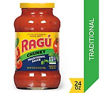 RAGU Pasta Sauce Hearty Traditional Jar - 24 Oz