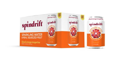 Spindrift Blood Orange Tangerine Sparkling Water - 8-12 Fl. Oz. - Image 1