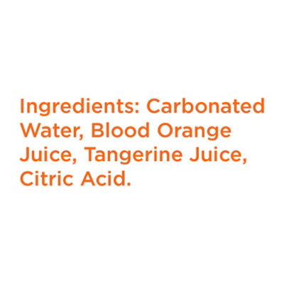 Spindrift Blood Orange Tangerine Sparkling Water - 8-12 Fl. Oz. - Image 4