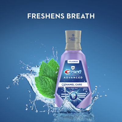 Crest Pro Health Advanced Enamel Care Alcohol Free Anticavity Fluoride Mouthwash - 16.9 Fl. Oz. - Image 6