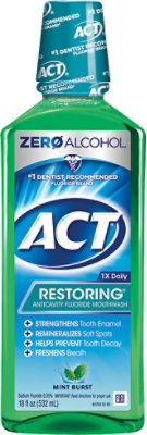 ACT Mouthwash Anticavity Fluoride Mint Burst - 18 Z - Image 2