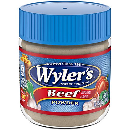 Wylers Bouillon Instant Beef Flavor Powder - 3.75 Oz - Image 3