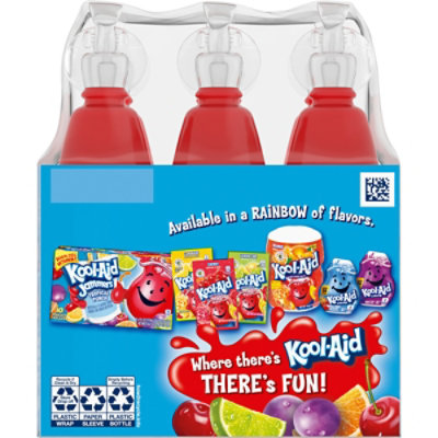 Kool-Aid Bursts Tropical Punch Artificially Flavored Soft Drink Bottles - 6-6.75 Fl. Oz. - Image 8