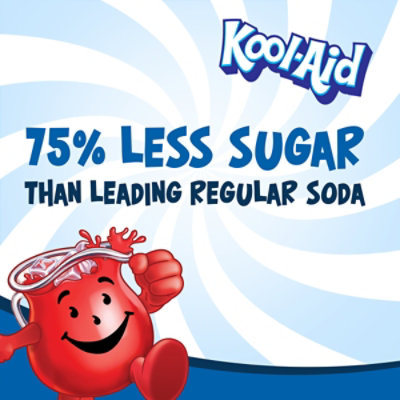 Kool-Aid Bursts Berry Blue Artificially Flavored Soft Drink Bottle - 6-6.75 Fl. Oz. - Image 6