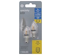 GE Light Bulbs LED Night Light 0.5 Watts - 2 Count