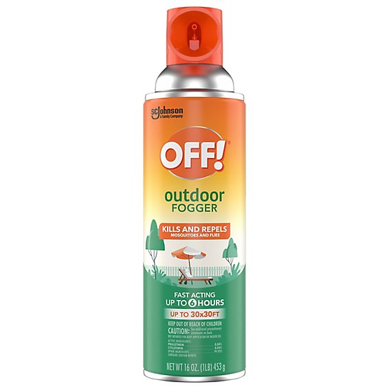OFF! Up To 6 Hrs Of Protection Outdoor Mosquito Insect Fogger Aerosol Spray - 16 Oz
