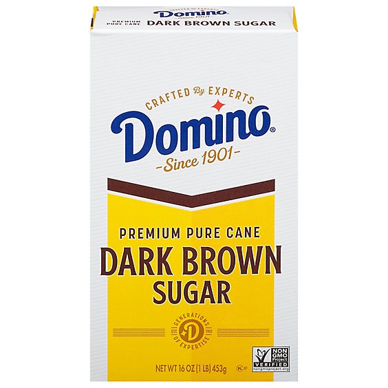 Domino Sugar Dark Brown - 16 Oz