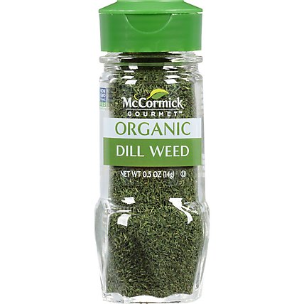 McCormick Gourmet Organic Dill Weed - 0.5 Oz - Image 1