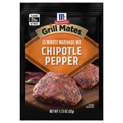 McCormick Grill Mates Chipotle Pepper Marinade Seasoning Mix - 1.13 Oz - Image 1