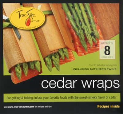 TrueFire Gourmet Cedar Wraps - 8 Count - Image 2