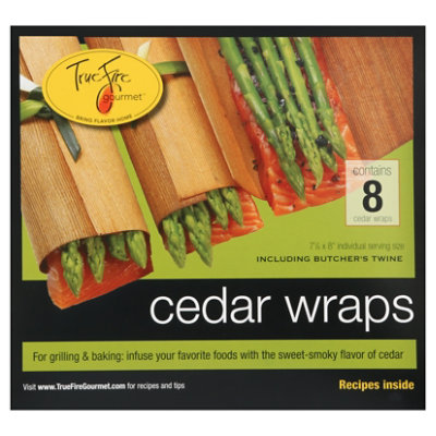 TrueFire Gourmet Cedar Wraps - 8 Count - Image 1