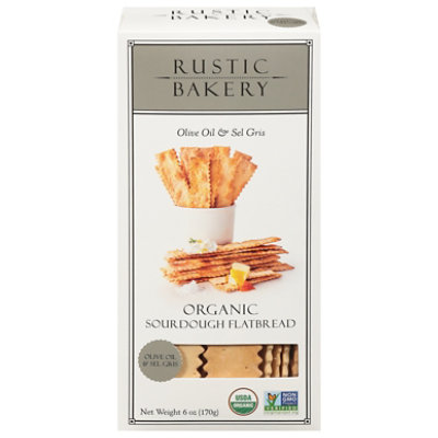 Rustic Bakery Olive Oil Sel Gris Flatbread - 6 Oz