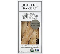 Rustic Bakery Olive Oil Sel Gris Flatbread - 6 Oz