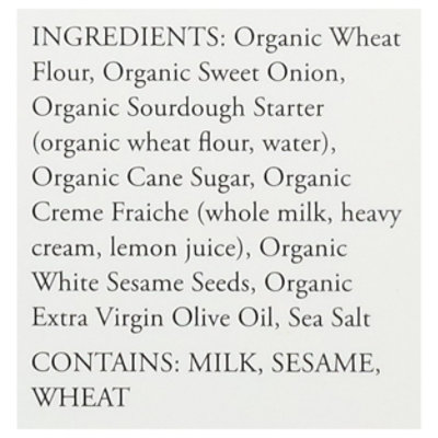 Rustic Bakery Sweet Onion Flatbread - 6 Oz - Image 4