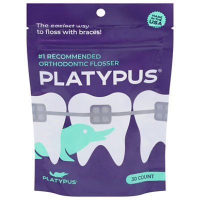 Platypus Orthopedic Flosser - 30 Count