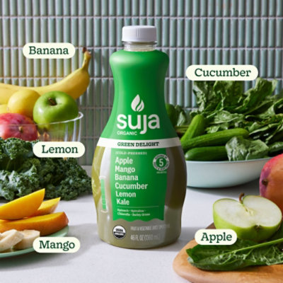 Suja Organic Green Delight Cold Pressed Juice Drink - 46 Fl. Oz. - Image 3