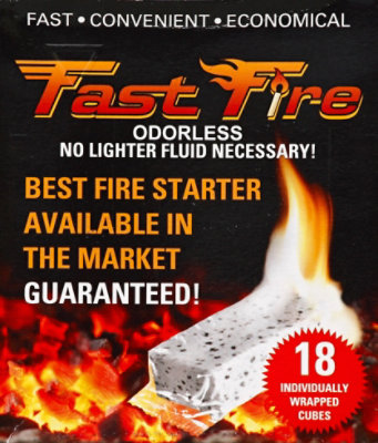 Fast Fire Starter 18pk - 18 Count - Image 2