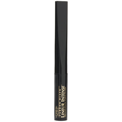 L'Oreal Paris Lineur Intense Felt Tip Liquid Eyeliner Fragrance Free Carbon Black - 0.05 Fl. Oz. - Image 1