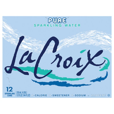 LaCroix Sparkling Water Core Pure 12 Count - 12 Oz - Image 2