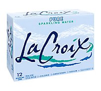 LaCroix Sparkling Water Core Pure 12 Count - 12 Oz