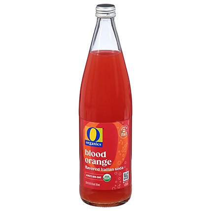 O Organics Organic Italian Soda Blood Orange Flavored - 25.4 Fl. Oz. - Image 3