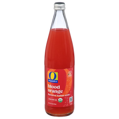 O Organics Italian Soda Blood Orange Flavored - 25.4 Fl. Oz. - Image 2
