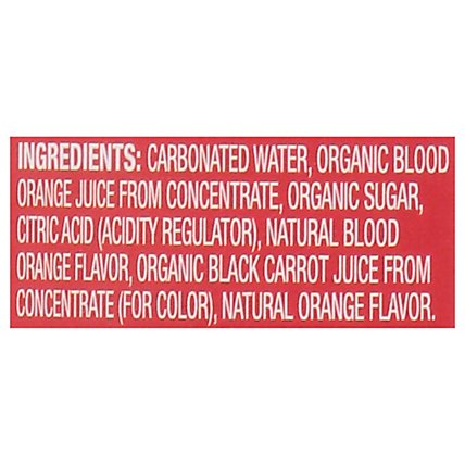 O Organics Organic Italian Soda Blood Orange Flavored - 25.4 Fl. Oz. - Image 5