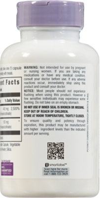 Signature Select/Care Niacin 500mg Flush Free Dietary Supplement - 110 Count - Image 4