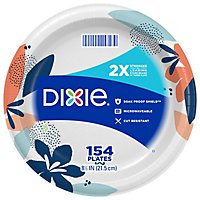 Dixie Everyday Paper Plates Printed 8 1/2 Inch - 154 Count - Image 3