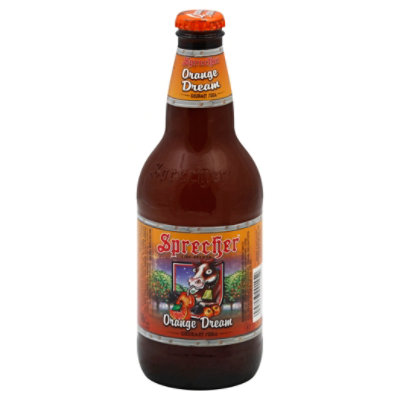 Sprecher Orange Dream Soda - 16 Fl. Oz.