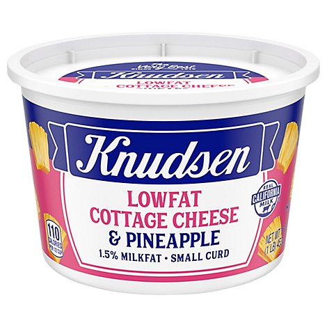 Knudsen Cottage Cheese Pineapple - 1 Lb