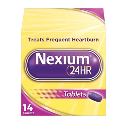 Nexium Acid Reducer Tablets 24HR 20 mg Delayed-Released - 14 Count - Image 1