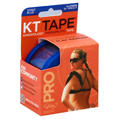 KT Tape Elastic Sports Tape Synthetic - 14 Count - Image 1
