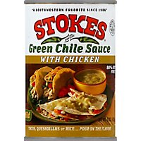 Stokes Green Chile Sauce With Chicken Mild Can - 15 Oz - Image 2