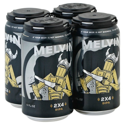 Melvin 2x4 In Cans - 4-12 Fl. Oz. - Image 1