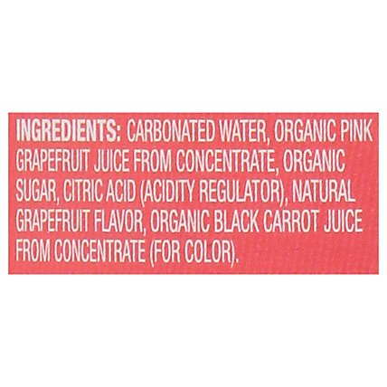 O Organics Organic Grapefruit Soda Italian Pink - 750 Ml - Image 5