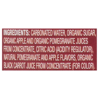 O Organics Italian Soda Pomegranate - 750 Ml - Image 4