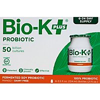 Bio-K Plus Acidophilus Soy Dairy Free - 6-3.5 Fl. Oz. - Image 2
