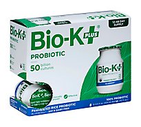 Bio-K Plus Probiotic Organic Fermented Rice Bottles - 12-3.5 Oz