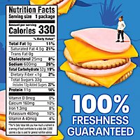 Lunchables Turkey & Reduced Fat Cheddar Cheese Cracker Stackers Meal Kit Box - 9.2 Oz - Image 7