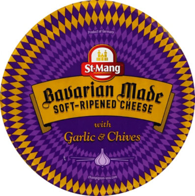 St Mang Garlic & Chive Brie - Image 2