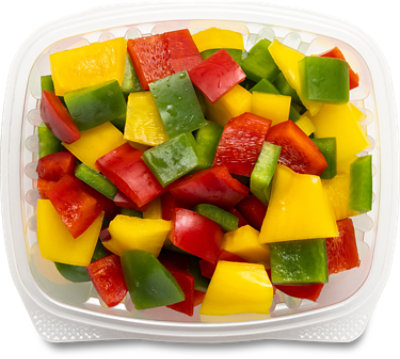 Bell Peppers Diced Small Cup - Each - Image 1