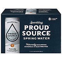 Proud Source Sparkling Spring Water - 8-12 Fl. Oz - Image 3