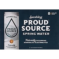 Proud Source Sparkling Spring Water - 8-12 Fl. Oz - Image 5