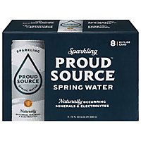 Proud Source Sparkling Spring Water - 8-12 Fl. Oz - Image 2