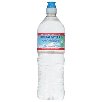 Crystal Geyser Spring Water Natural Alpine - 23.6 Fl. Oz. - Image 3