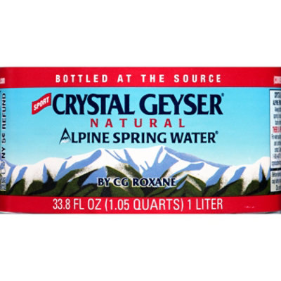 Crystal Geyser Spring Water Natural Alpine - 23.6 Fl. Oz. - Image 4