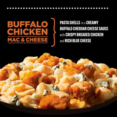DEVOUR Buffalo Style Chicken Mac & Cheese with Buffalo Cheddar Cheese Sauce & Blue Cheese Frozen Meal - 12 Oz - Image 5