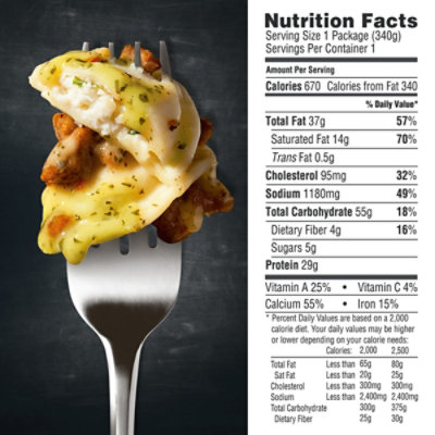 DEVOUR Pesto Ravioli with Spicy Italian Sausage & Classic Basil Frozen Meal - 12 Oz - Image 6